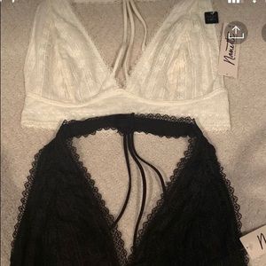 NEW Nanette Lepore Bralets size M